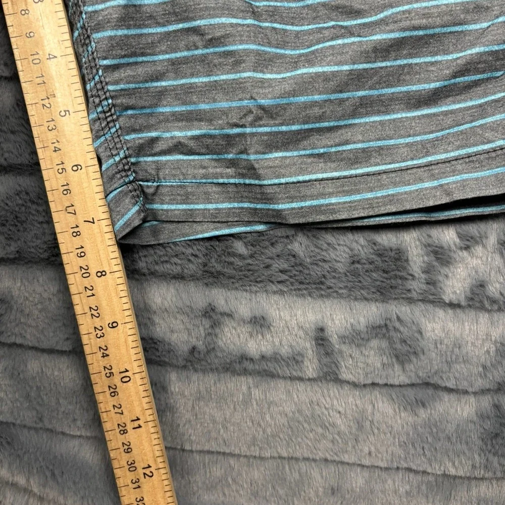 Billabong Lo Tides Mens Striped Board Shorts Blue Gray Size 28 M116ESTP
